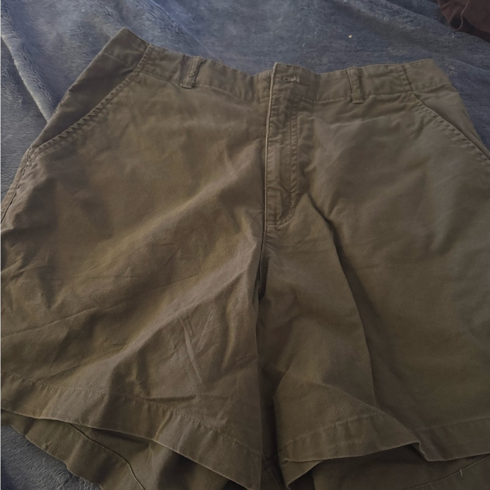 Royal Robbins Dark Olive Travel Shorts
